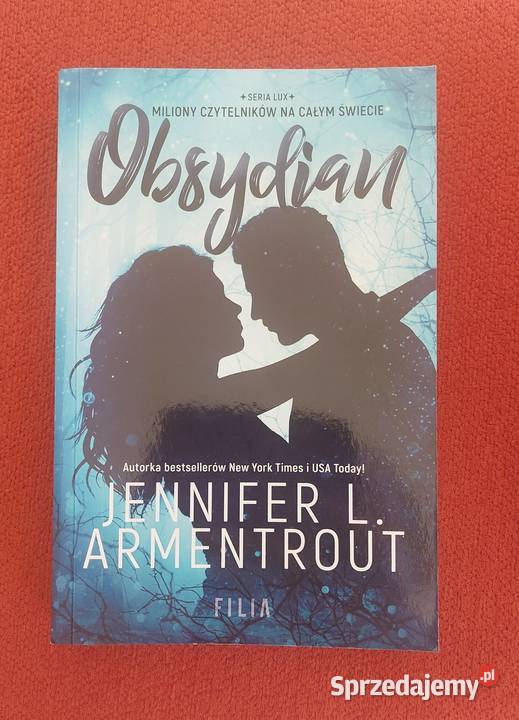 Obsydian Jennifer L Armentrout tom 1 serii Lux Częstochowa sprzedam