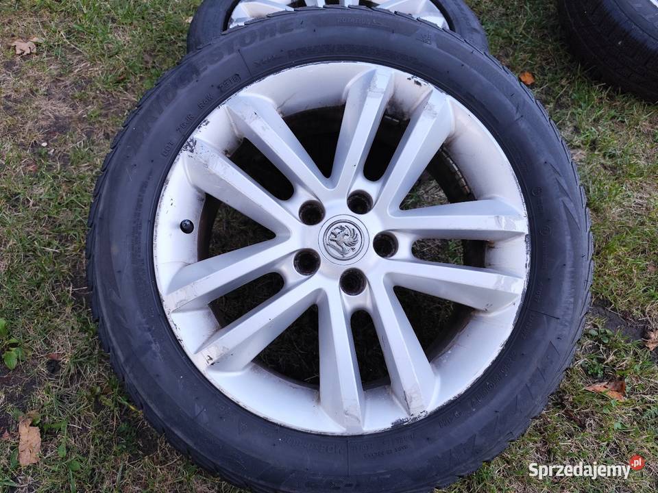 Felgi Alu OpelFiatAlfa Romeo r17 i opony zimowe Samochodowe Krasiejów
