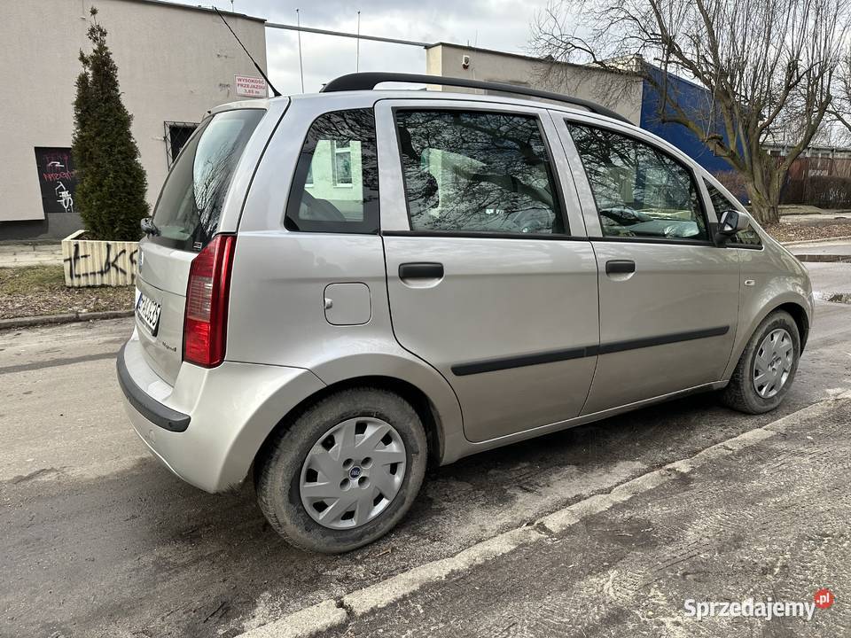 Fiat Idea 14 2006r LPG Klimatyzacja łódzkie Łódź sprzedam