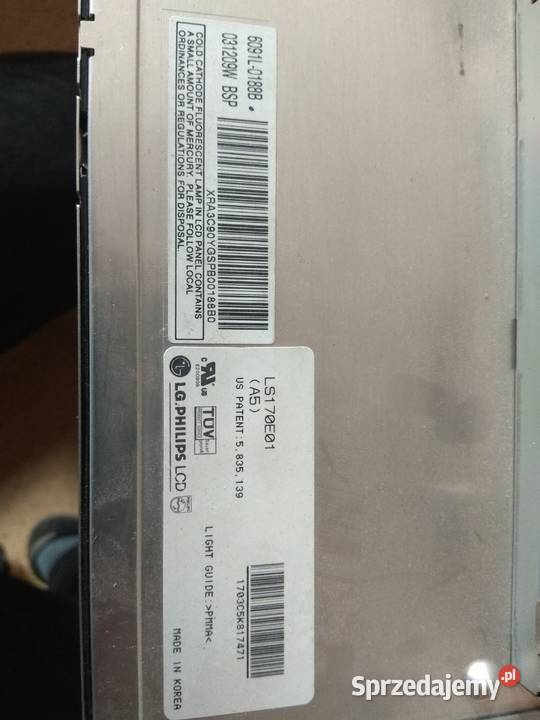 Monitor philips uszkodzony tor wizji małopolskie Kraków