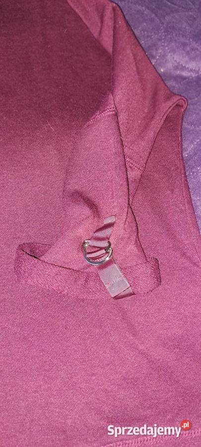 175 bluza bordowa Rozmiar 42(XL) Bluzki i koszule Wrocław