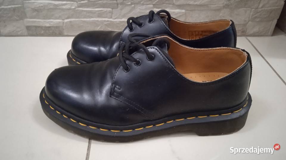 Półbuty glany Martens 1461 black smooth