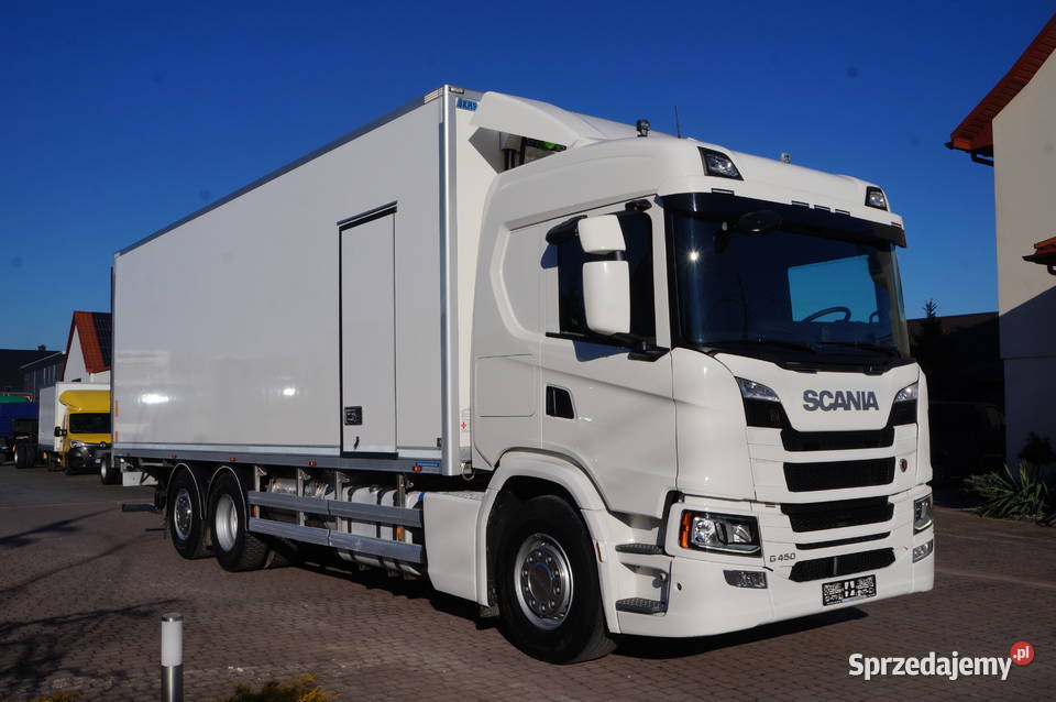 Scania G 450 6x2 CHŁODNIA KONTENER 845 m 21 Bodzentyn sprzedam