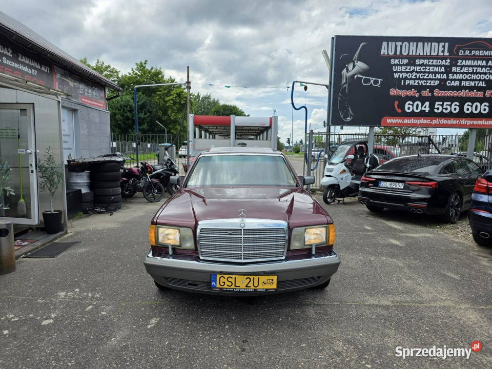 Mercedes W126 300 SDL 30 Turbo Diesel 147 Long zarejestrowany jako zabytek Słupsk