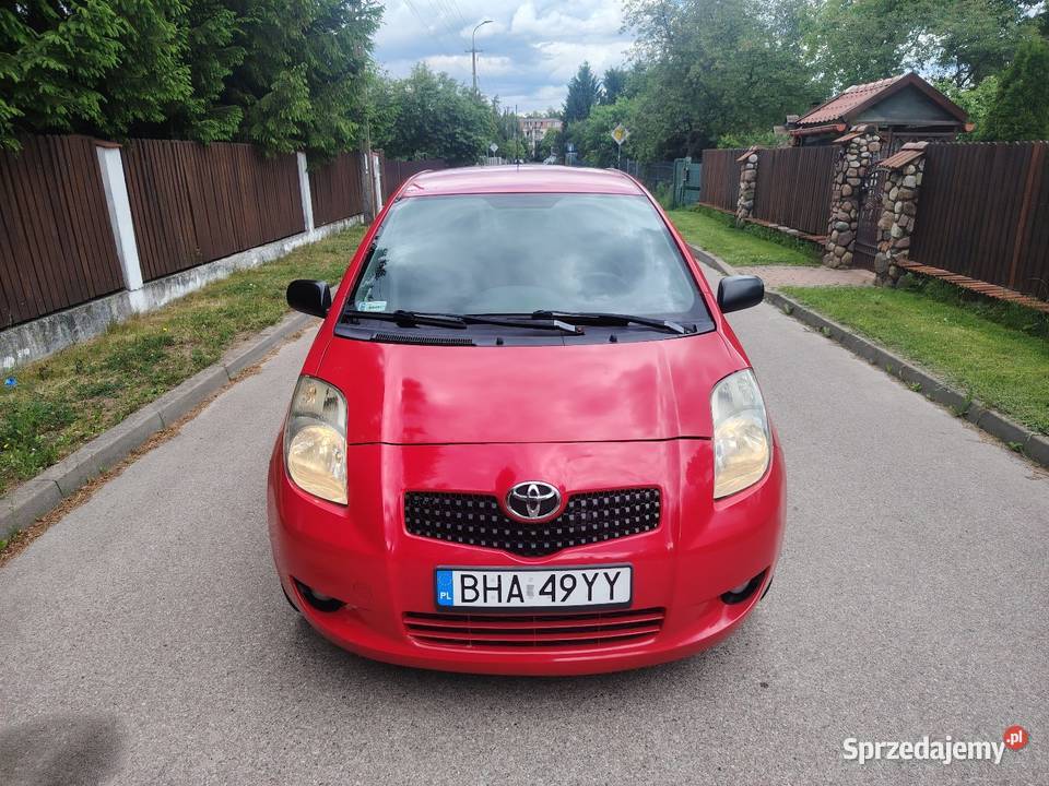Toyota Yaris 14 D4D Klima 2008r 271528km Toyota Hajnówka