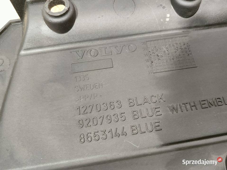 Osłona Górna Silnika Volvo XC90 I 1270363 wielkopolskie Pleszew