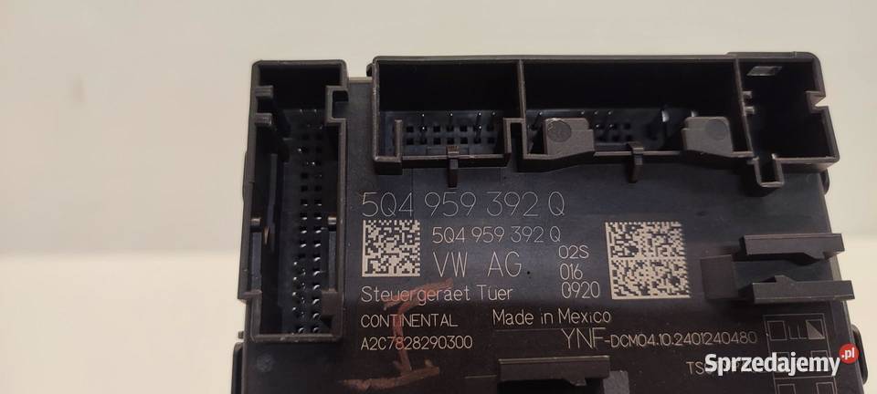 VW TIGUAN II ALLSPACE MODUŁ DRZWI 5Q4959392Q