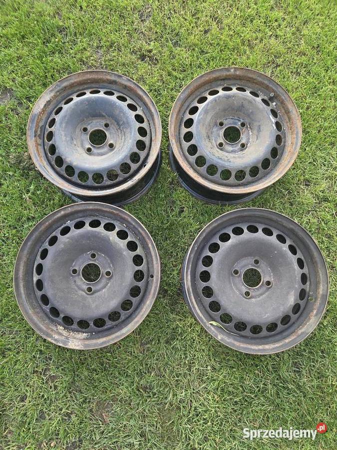 Okazja 4 felgi stalowe 15 opel 4x100 WYSYŁKA Wadowice