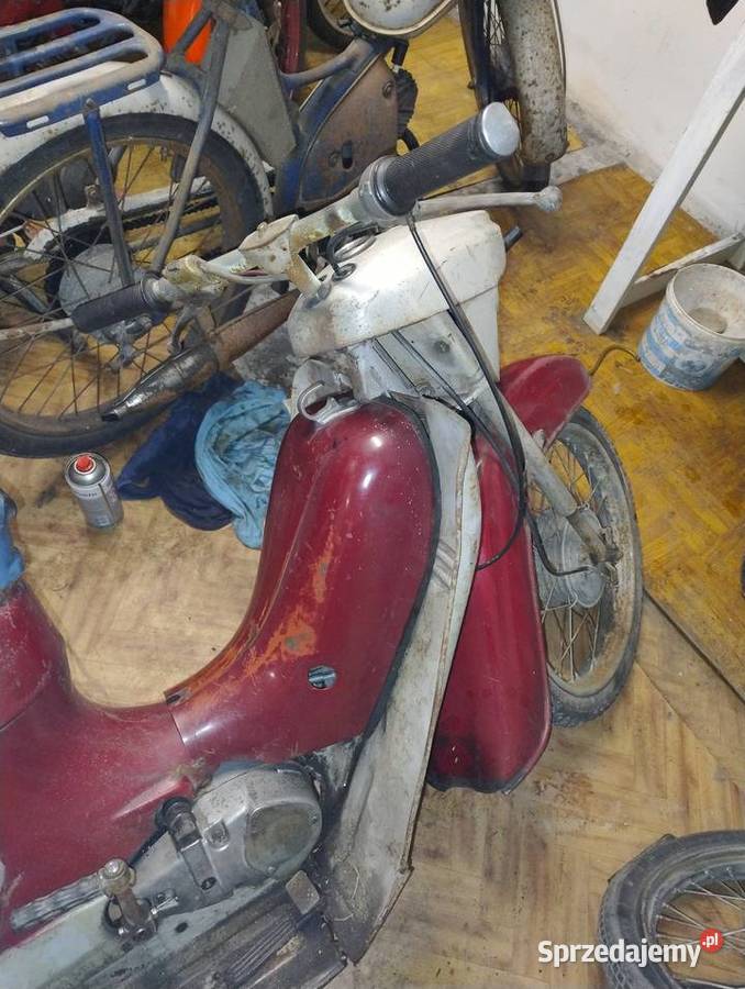 Jawa 50 kaczka zarejestrowana PRL Rok produkcji 1977 Jawa Łazy