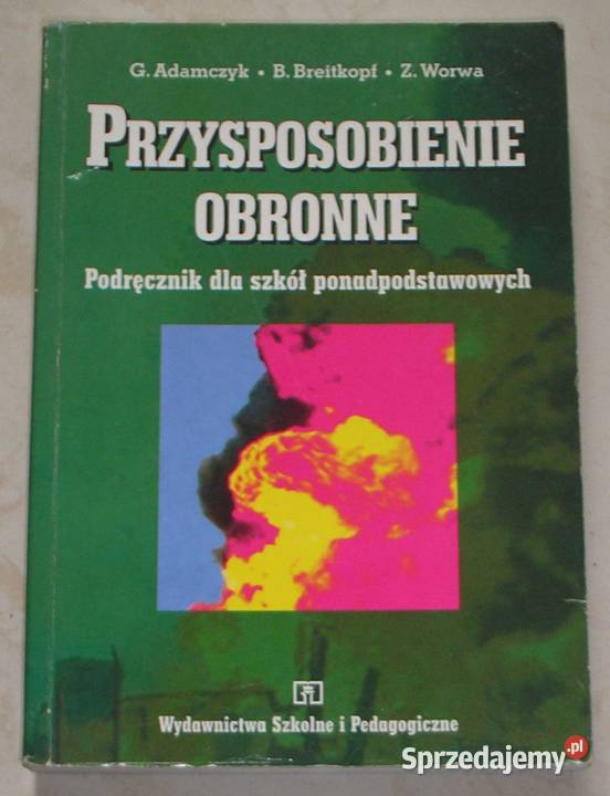 Przysposobienie obronne szkół ponadpodstawowych sprzedam