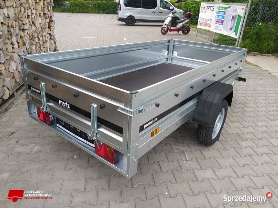 Lekka przyczepa wym 264x126x40 jednoosiowa Lublin sprzedam