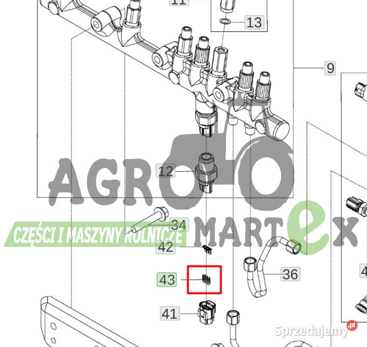 57M8420 USZCZELKA ZŁĄCZA ELEKTR JD Wichrów