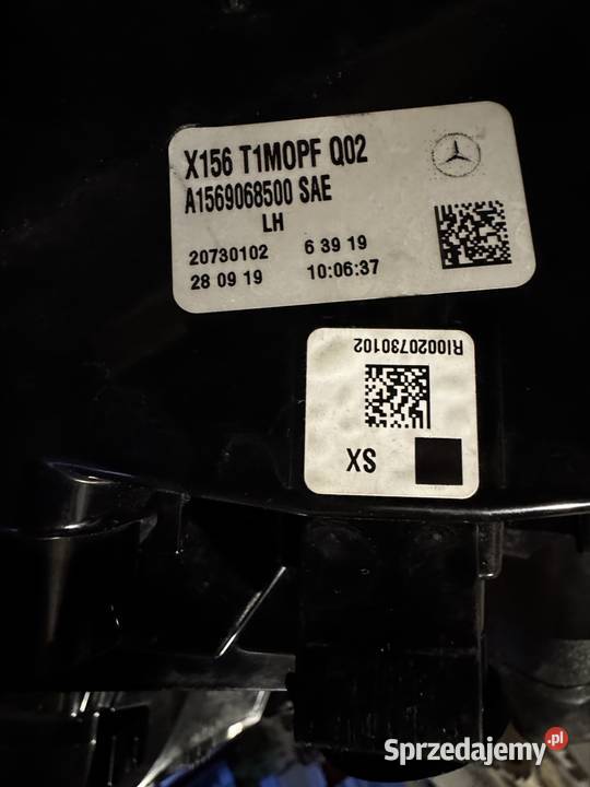 Lampy lewy tył komplet Mercedes GLA250 X156 lift