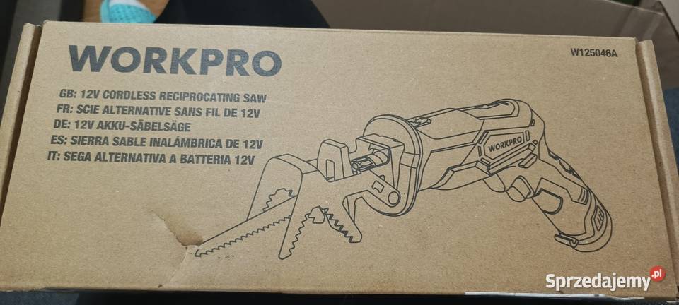 Piła akumulatorowa szablasta WORKPRO Zamość