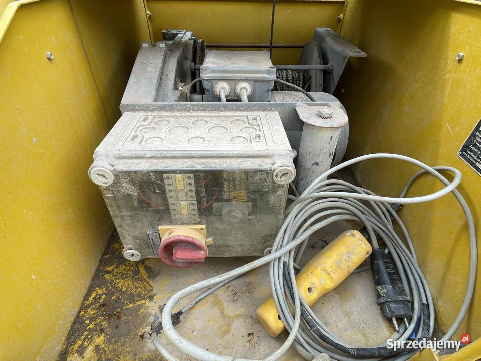 Winda Budowlana wyciąg HERZOG Junior 200 HD nie Ślesin