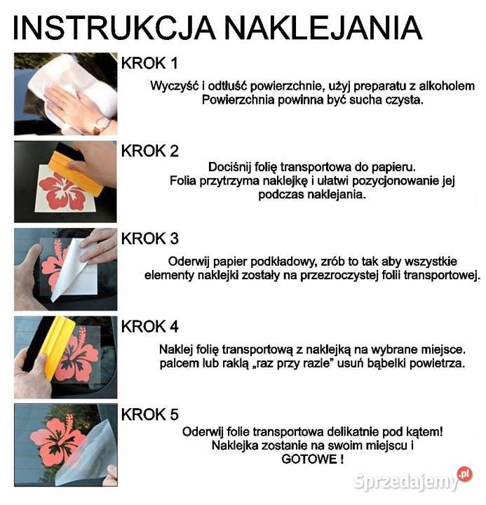 Naklejka 2x NIE BUDZIĆ CHYBA ŻE NA FLASZKĘ biała wielkopolskie Kobierno
