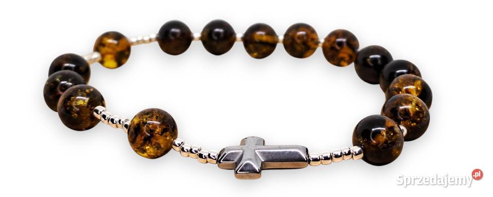 Bransoletka różaniec dziesiątka różańca z mazowieckie Warszawa