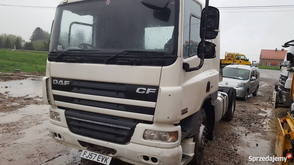 DAF CF 75360 Ciągnik siodłowy 4x2 euro 5 2007r Rok produkcji 2007 Ropczyce