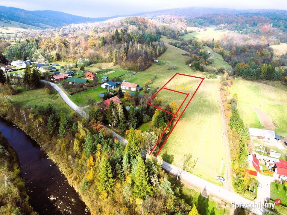 Działki pod zabudowę Krempna rekreacyjna