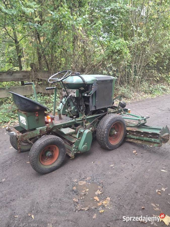 Kosiarka wrzecionowa Ransomes 2cylindrowy diesel lubuskie Krosno Odrzańskie