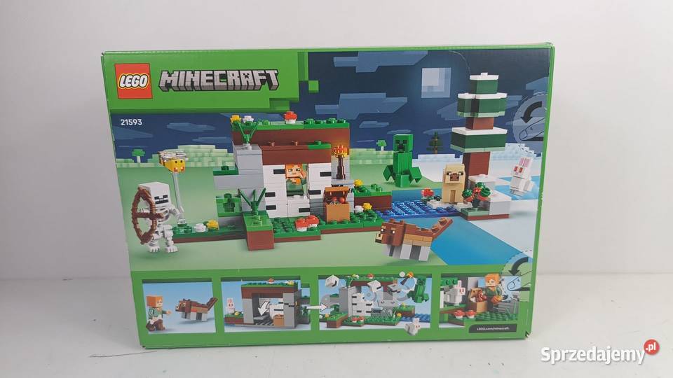 LEGO MINECRAFT Przetrwanie pierwszej nocy Klocki