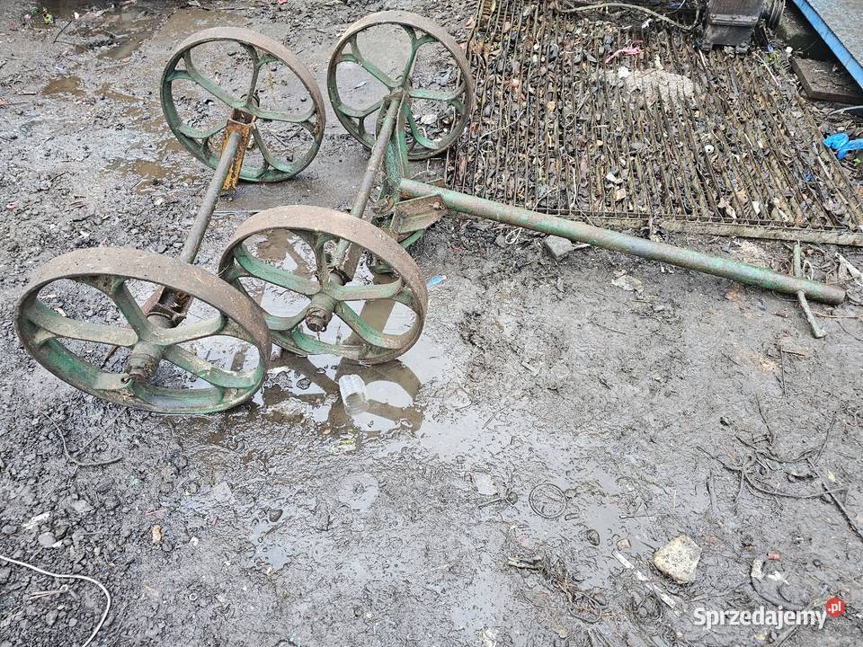 Oś osie Młocarni MS1 Koła żeliwne Drzewica