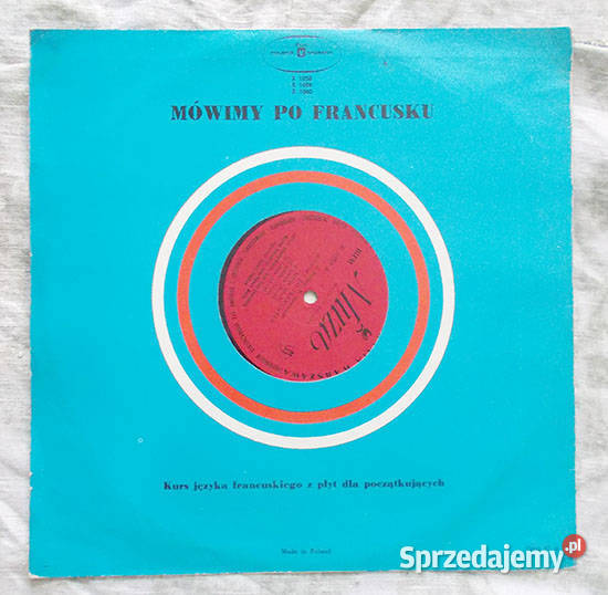 język francuski płyta winylowa prl winyl mówimy Pozostałe kujawsko-pomorskie Bydgoszcz