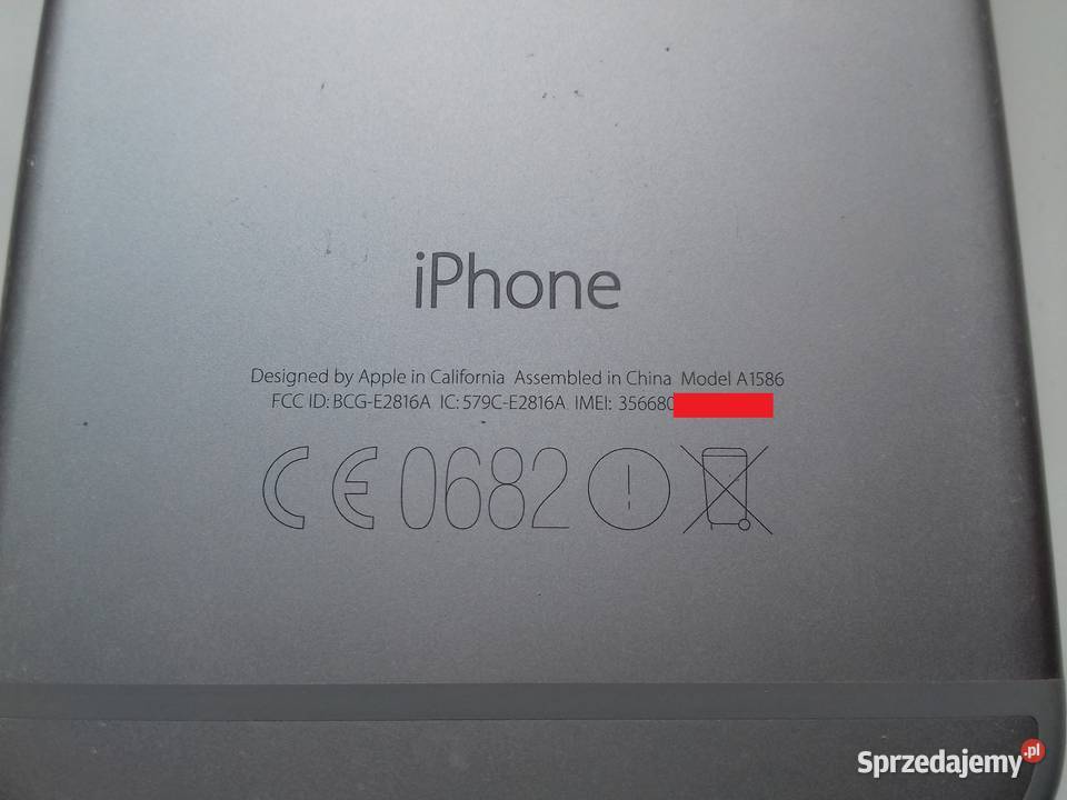 Apple iPhone A1586 iPhone 6 bez akcesorii ekran Bydgoszcz