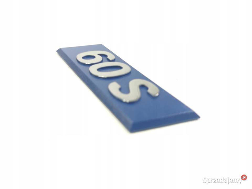 EMBLEMAT 60S FIAT UNO 2010 NOWY ORYGINALNY