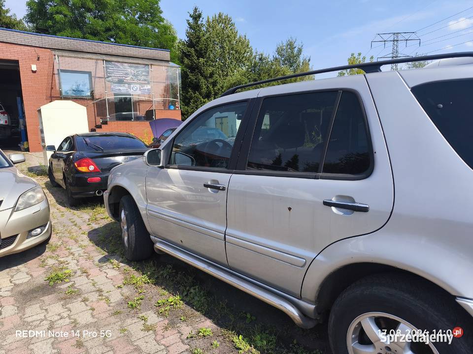 Mercedes ML W163 40 V8 HAK 4x4 nieuszkodzony śląskie