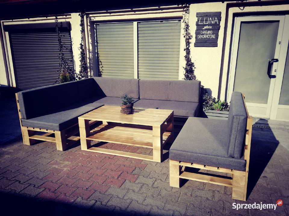 Drewniany zestaw mebli ogrodowych Siemianowice Śląskie