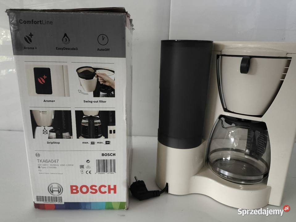 Ekspres przelewowy do kawy Bosch TKA6A047 Warszawa