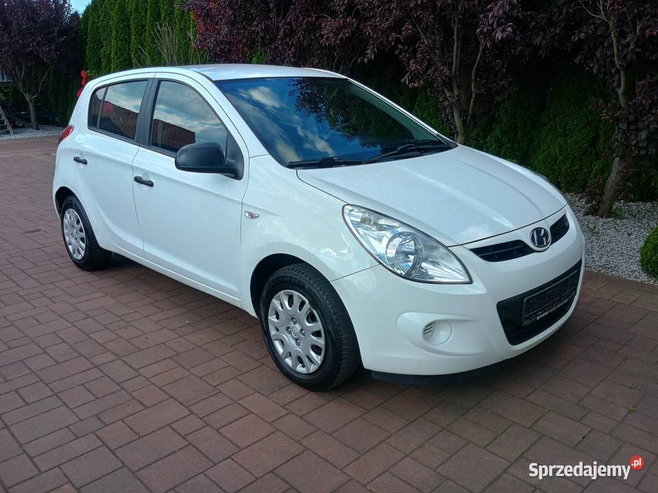 Hyundai i20 2011r 13i 78 ŁADNY 5drzwi KLIMA biały i20 wielkopolskie Witkowo