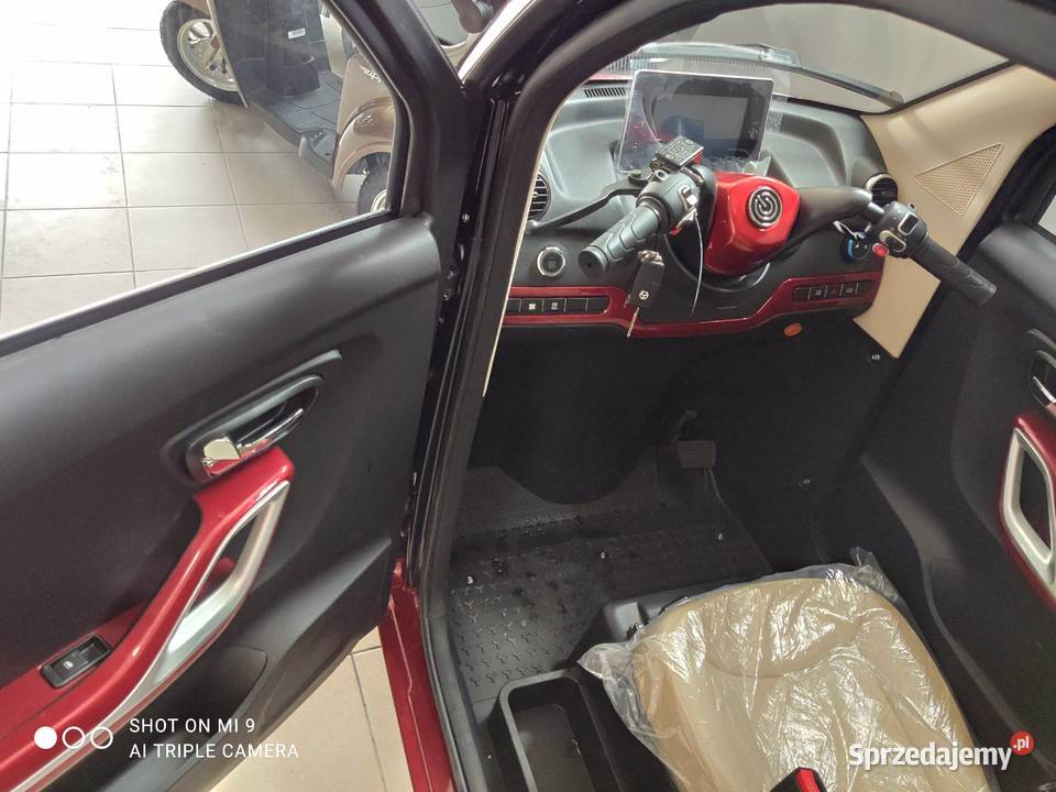 Motorower elektryczny trójkołowy zabudowany NEMO mazowieckie Siedlce sprzedam