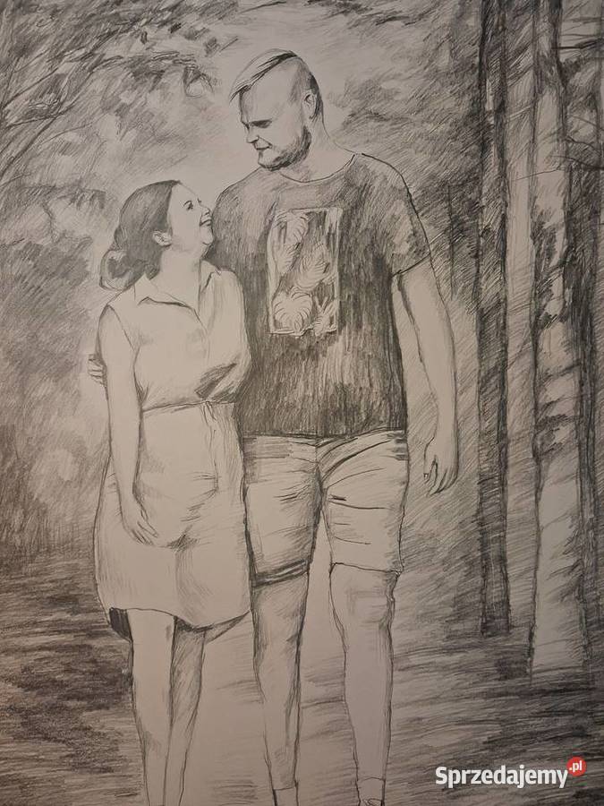 Rysunek portret na zamówienie kujawsko-pomorskie Toruń