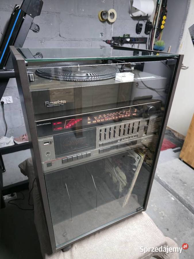 Zestaw audio Grundig CH 4500 R gramofon Dęblin