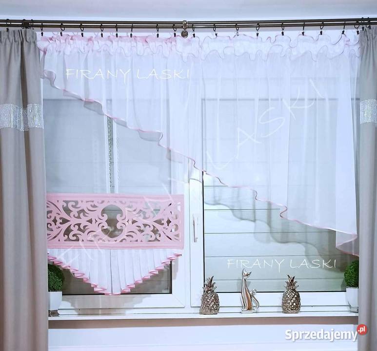 Panel i firana ażur firana gotowa firanki Czyrna sprzedam
