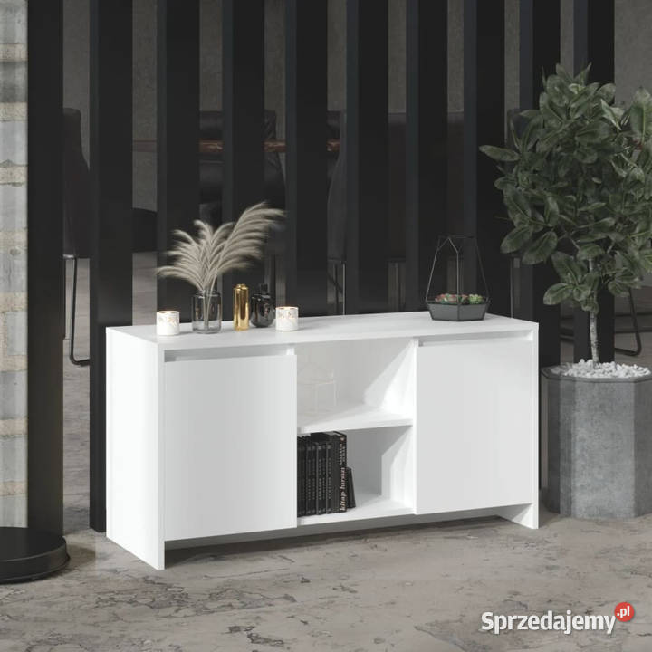Szafka pod TV biała 102x375x525 materiał mazowieckie Warszawa sprzedam