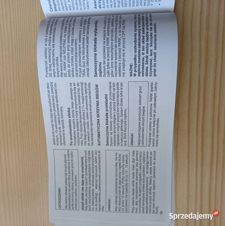 Chrysler Sebring Instrukcja obsługi Koszalin