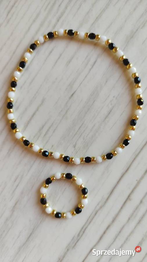 Bransoletka i pierścionek łódzkie Zgierz