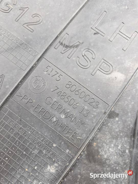 BMW G11 G12 TRÓJKĄT OSŁONA DOLNA NADKOLA DOLNA