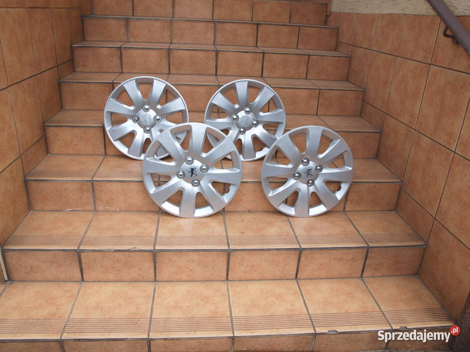 Peugeot kołpaki 16 oryginalne komplet 4 sztuki wielkopolskie Kalisz