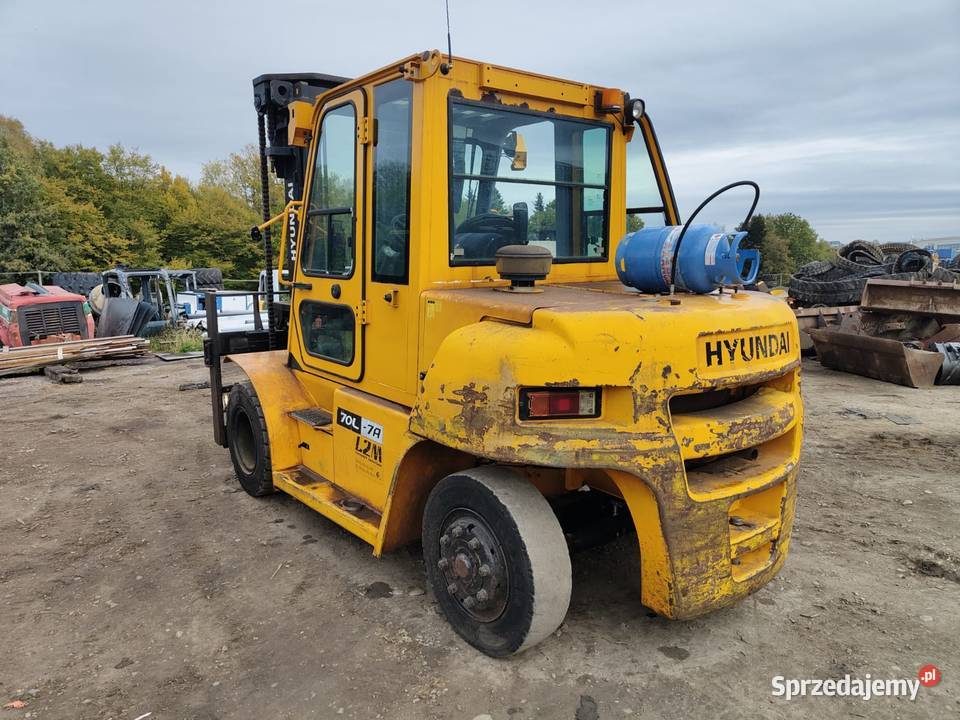 Wózek widłowy HYUNDAI 70L7A LPG Udźwig 7 ton Tymowa