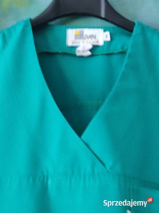 zielona fartuch bluza medyczna stomatologoczna Kielce sprzedam