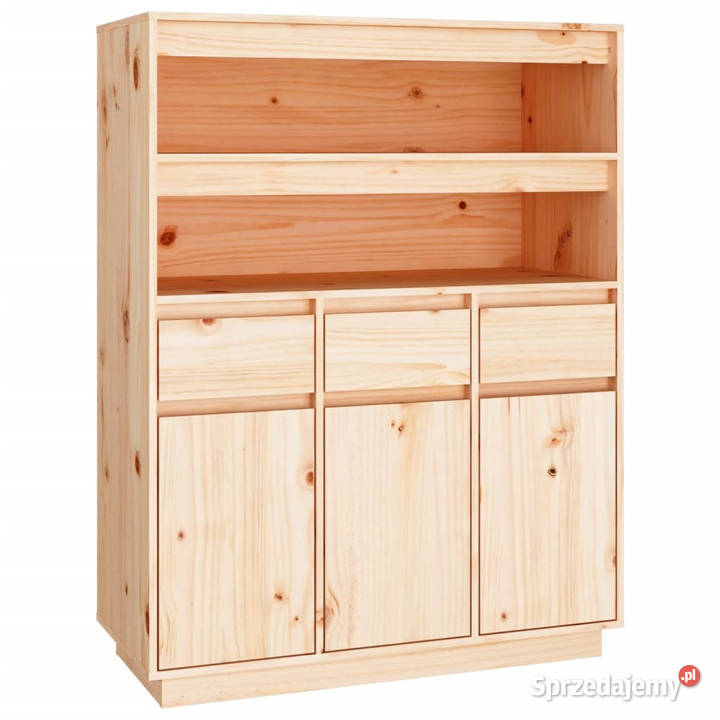 Szafka 89x40x1165 lite drewno sosnowe WM818215 Warszawa sprzedam