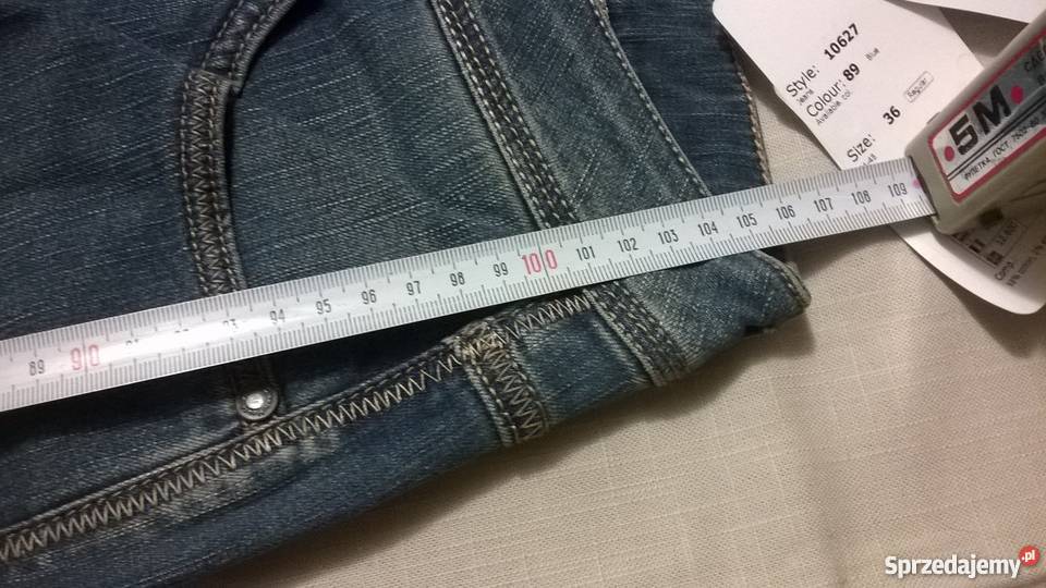 Ciemnnoniebieskie jeansy firmy GreenHouse Spodnie Warszawa sprzedam