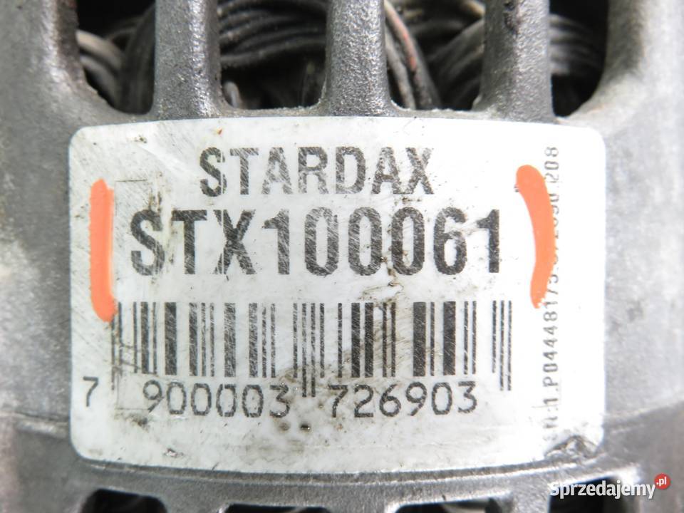 ALTERNATOR OPEL MOVANO A 25 DTI STX100061 Układ elektryczny silnika