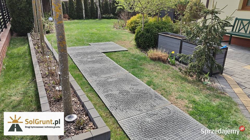 Wynajem płyt drogowych ochrona i utwardzanie Pysznica