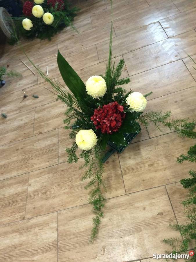 Wiązanka z chryzantemy Pozostałe Kraków sprzedam