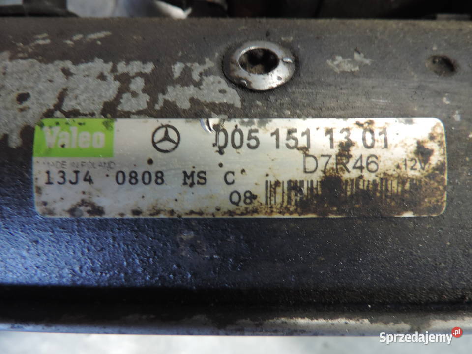 ROZRUSZNIK MERCEDESBENZ VITO 2 W639 22CDI VALEO małopolskie